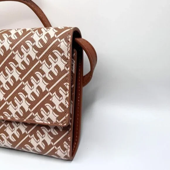 NWT JW PEI FEI FLAP MONOGRAM 2 IN 1 WALLET SHOULDER BAG IN BROWN - OS - Picture 7 of 9